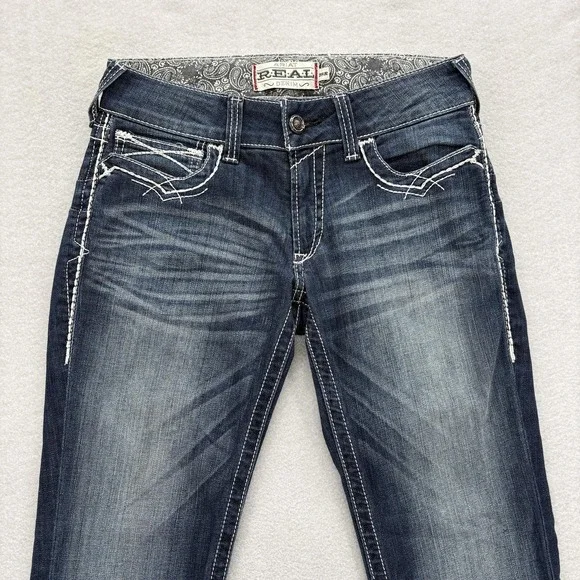 Women's ARIAT Blue Jeans - 28S - Picture 2 of 15